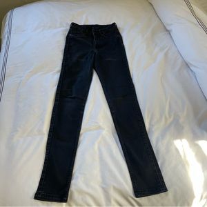 Heigh wasted skinny jeans black size 26